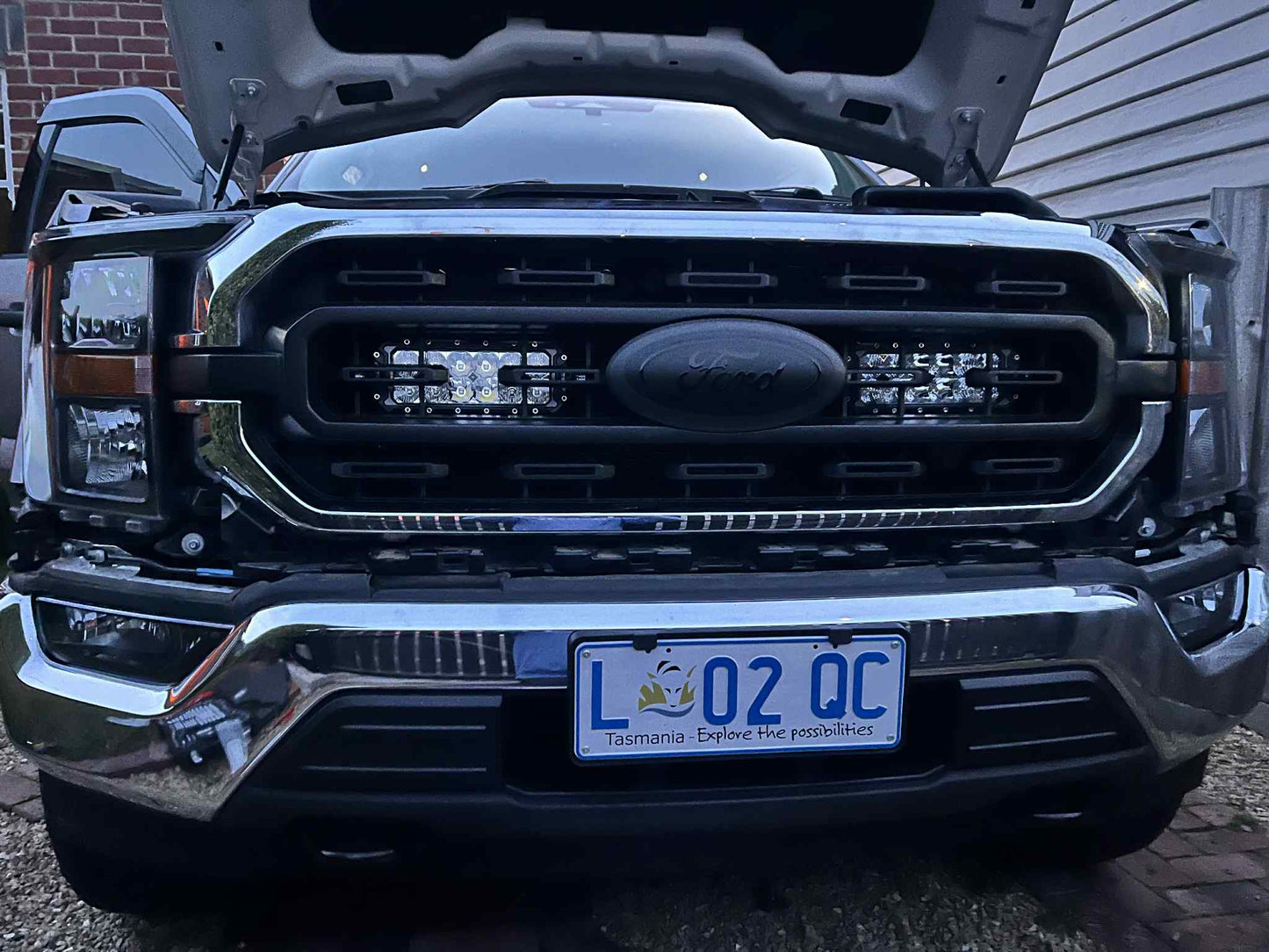 F150 Behind The Grille Lighting Bracket Kit